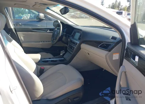 2017 Hyundai Sonata Hybrid Limited из США, поврежденный, VIN KMHE34L39HA063044